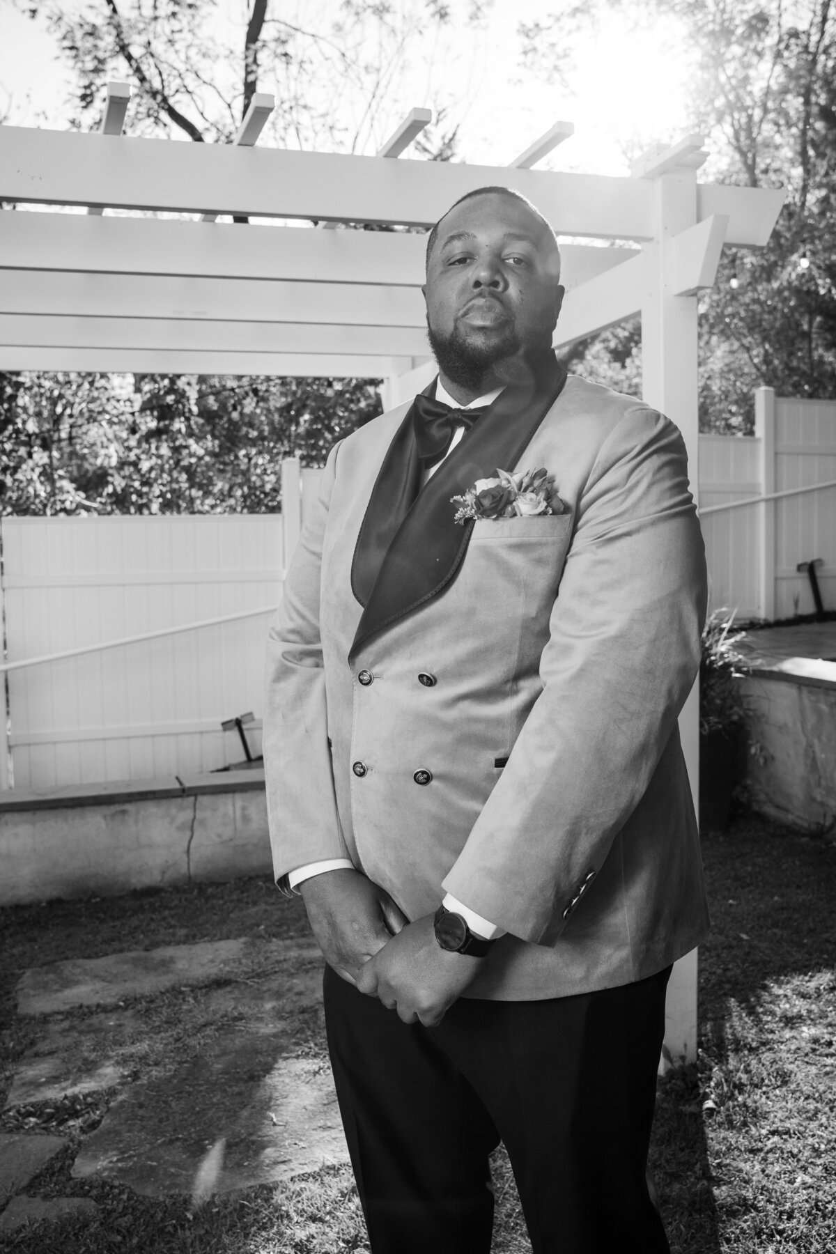 Maryland wedding couples portrait — Frederick DMV editorial photography